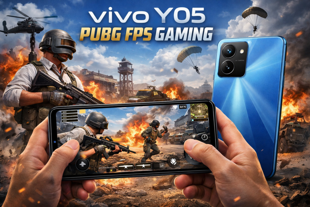 vivo y05 pubg fps