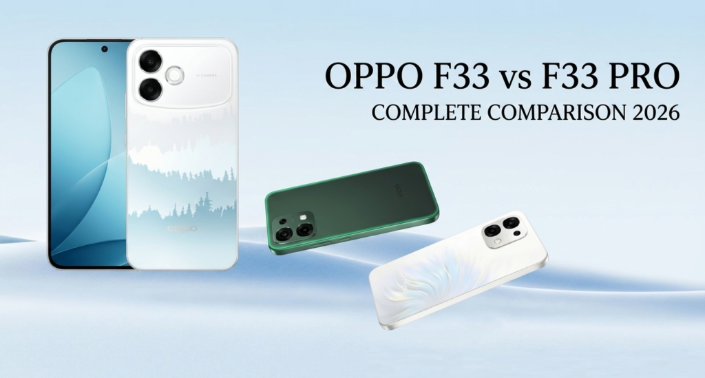 Oppo F33 vs Oppo F33 Pro