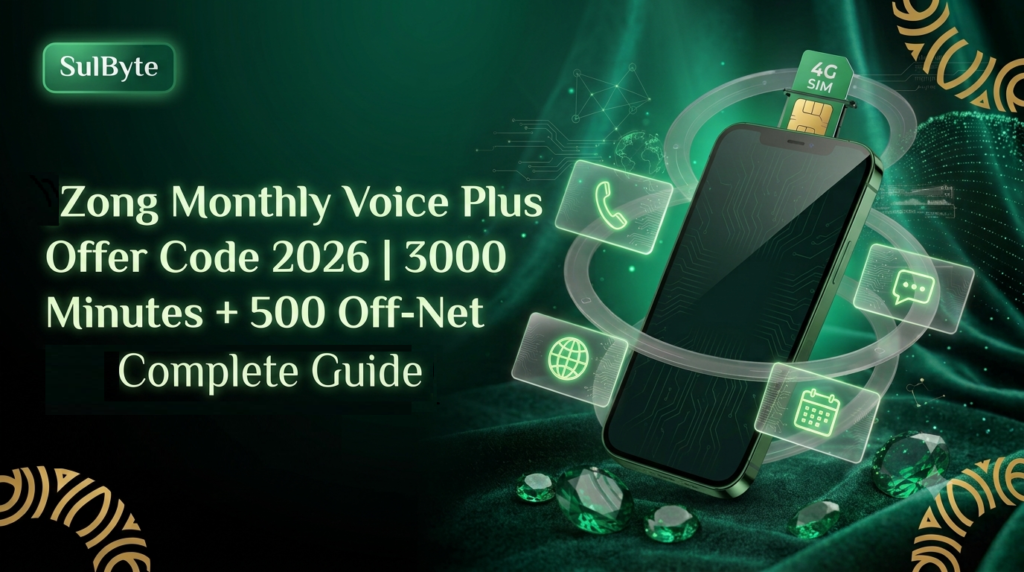 Zong Monthly Voice Plus Offer Code 2026